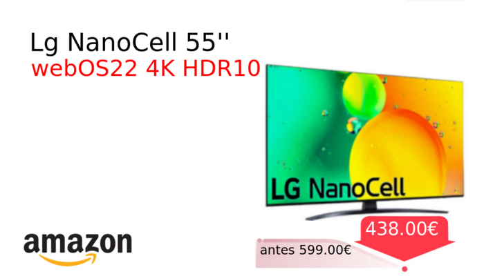 Lg NanoCell 55''