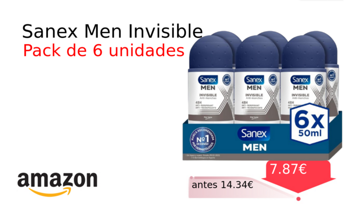 Sanex Men Invisible