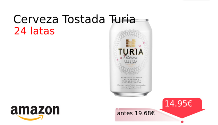 Cerveza Tostada Turia