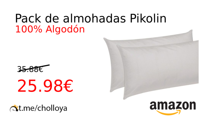 Pack de almohadas Pikolin