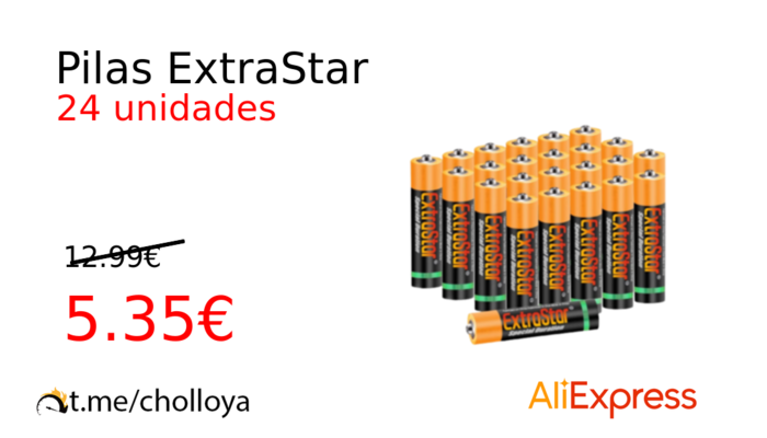 Pilas ExtraStar