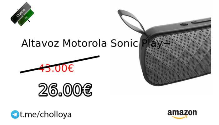 Altavoz Motorola Sonic Play+