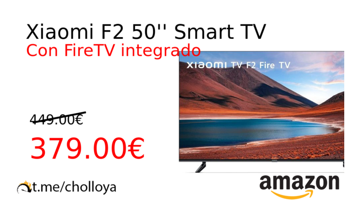 Xiaomi F2 50'' Smart TV