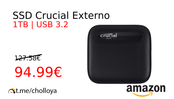 SSD Crucial Externo