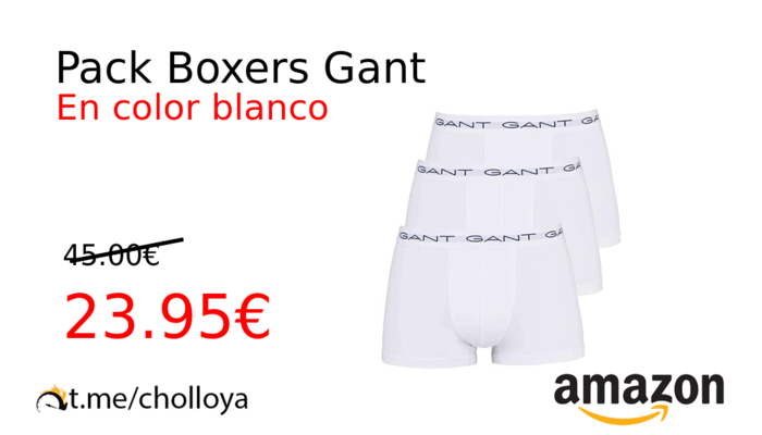 Pack Boxers Gant