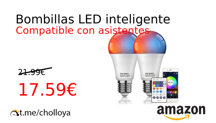 Bombillas LED inteligente