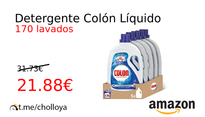 Detergente Colón Líquido