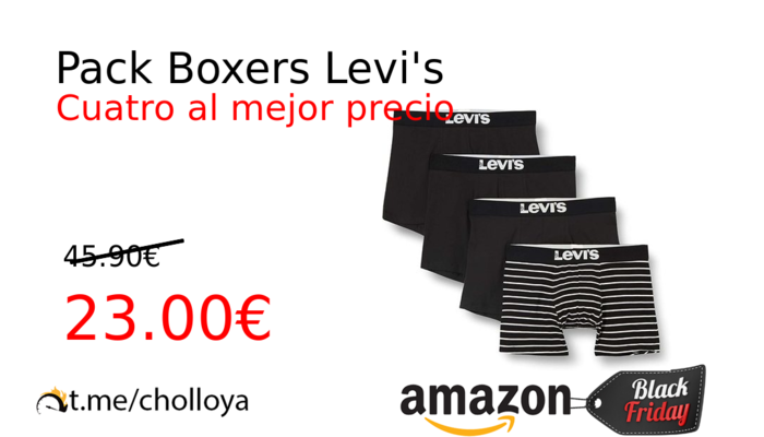 Pack Boxers Levi's