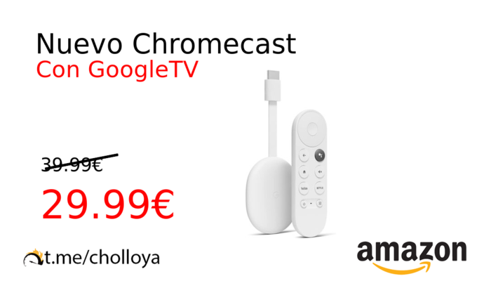 Nuevo Chromecast