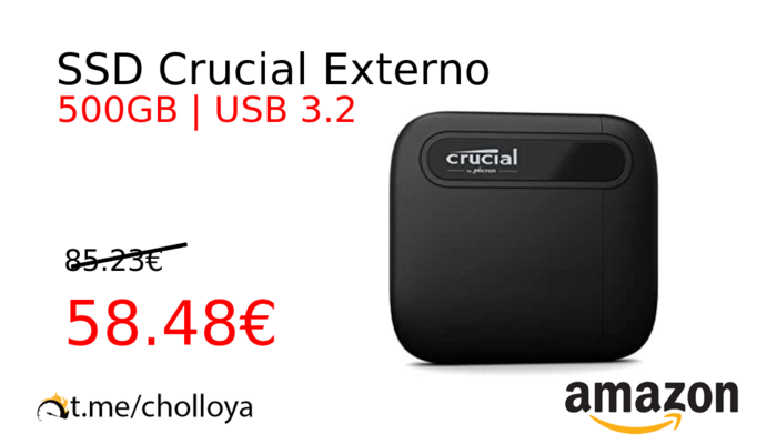 SSD Crucial Externo
