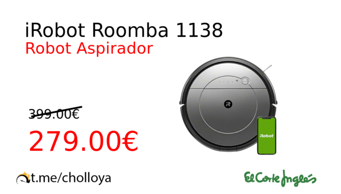 iRobot Roomba 1138