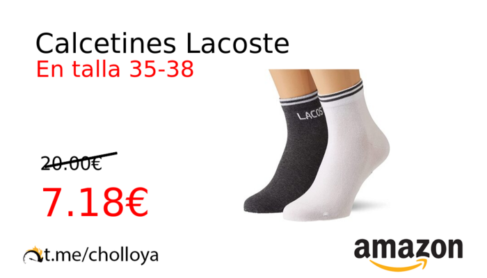 Calcetines Lacoste