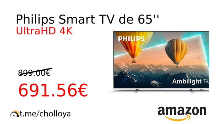 Philips Smart TV de 65''