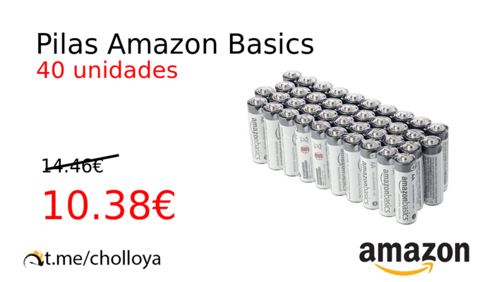 Pilas Amazon Basics