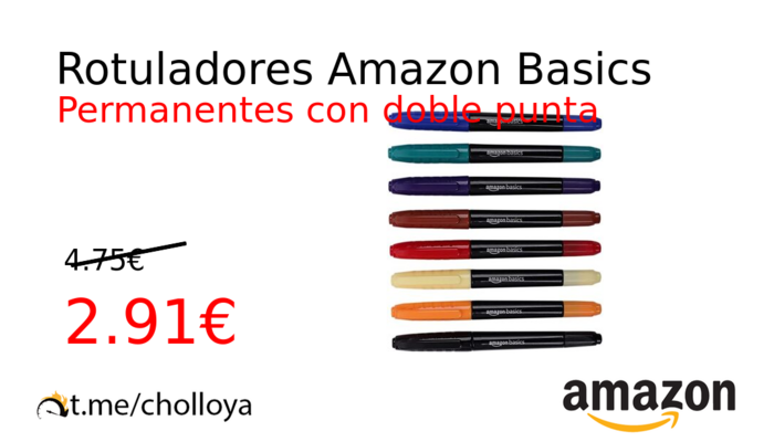 Rotuladores Amazon Basics