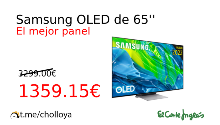 Samsung OLED de 65''