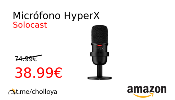 Micrófono HyperX