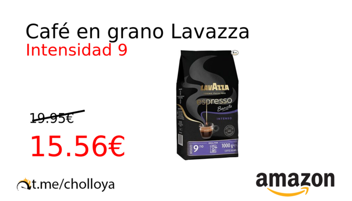 Café en grano Lavazza