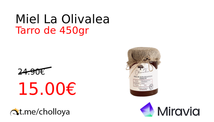 Miel La Olivalea