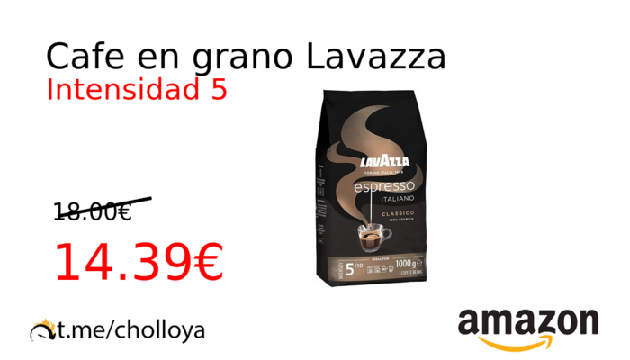 Cafe en grano Lavazza
