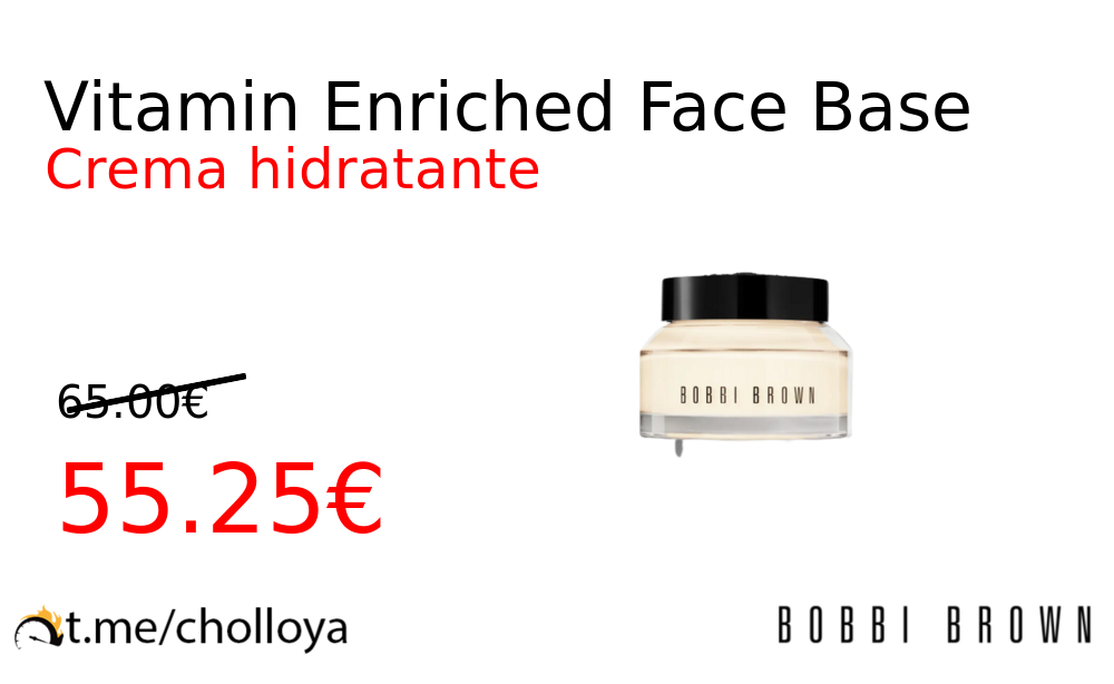 Vitamin Enriched Face Base