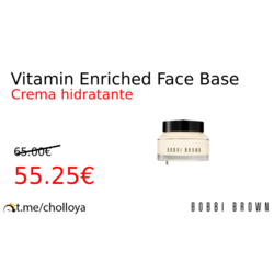 Vitamin Enriched Face Base