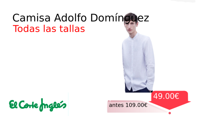 Camisa Adolfo Domínguez