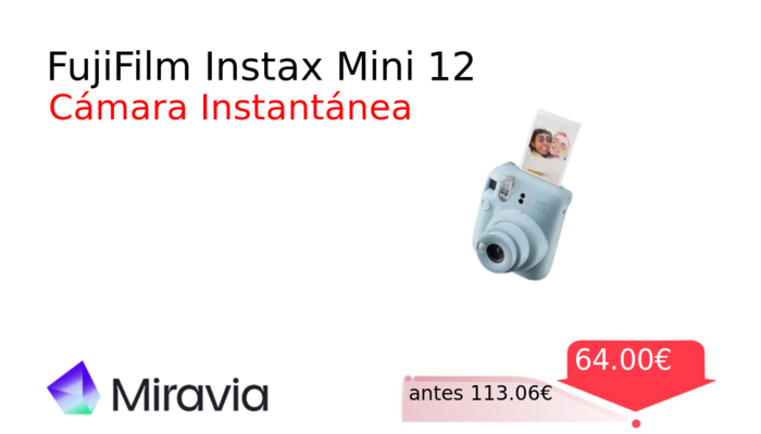 FujiFilm Instax Mini 12