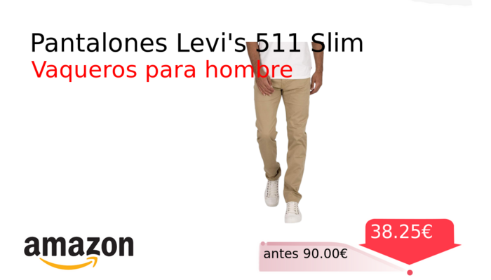 Pantalones Levi's 511 Slim