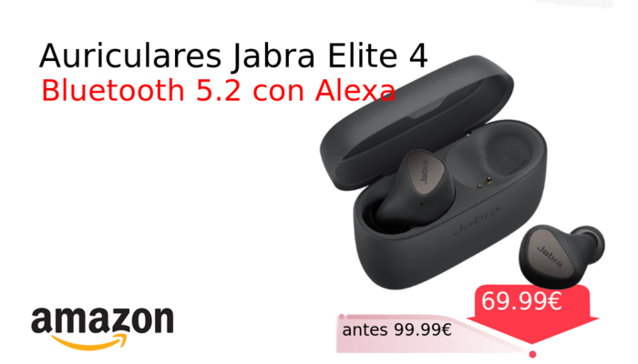 Auriculares Jabra Elite 4