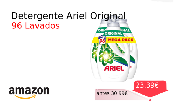 Detergente Ariel Original