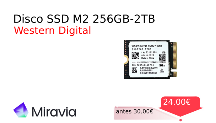 Disco SSD M2 256GB-2TB