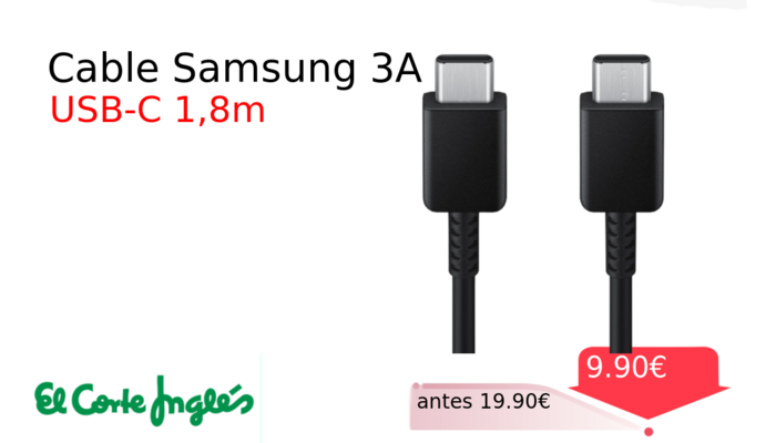 Cable Samsung 3A