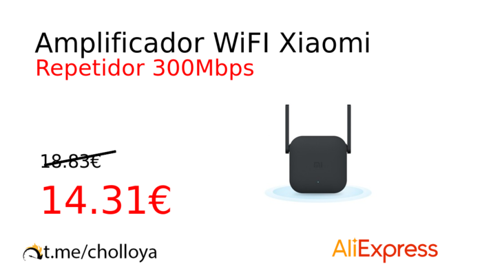 Amplificador WiFI Xiaomi