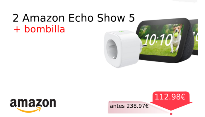 2 Amazon Echo Show 5