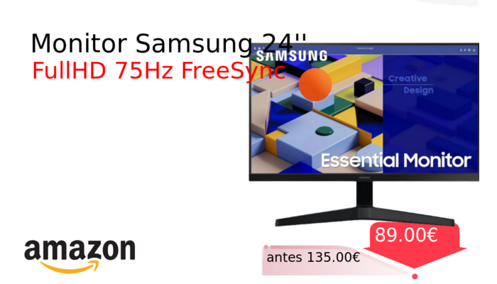 Monitor Samsung 24''