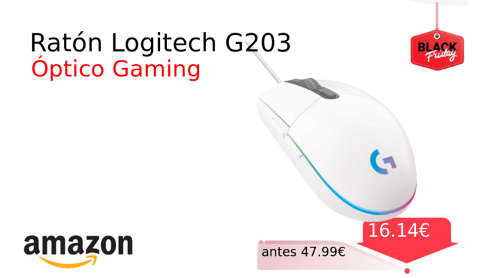Ratón Logitech G203