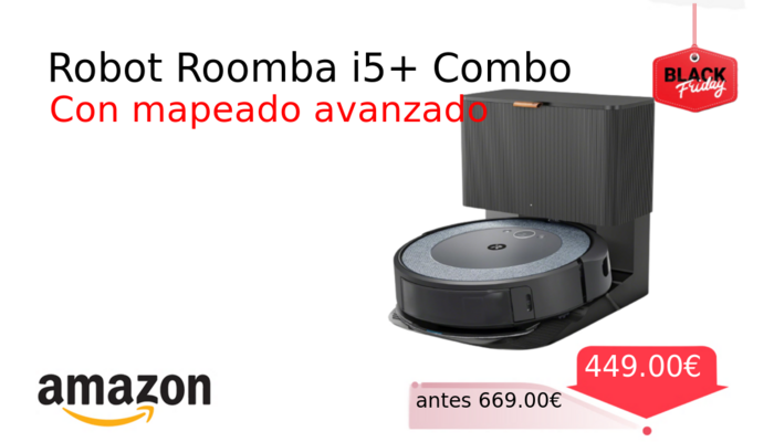 Robot Roomba i5+ Combo