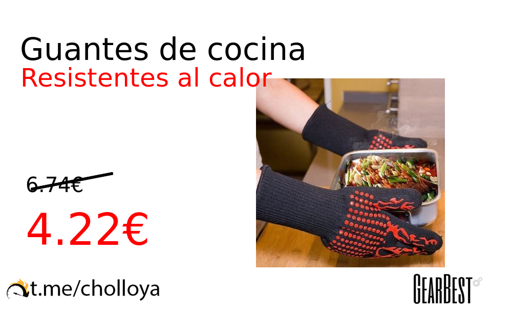 Guantes de cocina