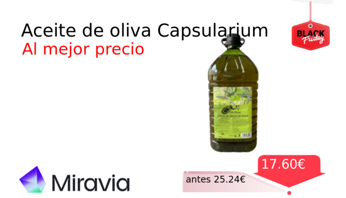 Aceite de oliva Capsularium