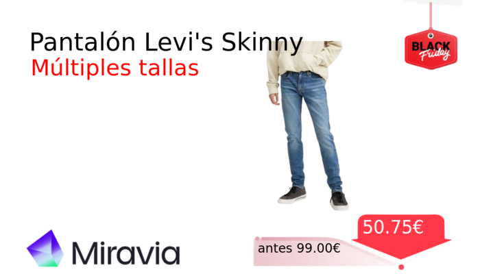 Pantalón Levi's Skinny