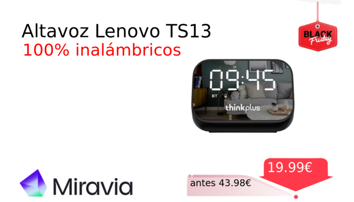 Altavoz Lenovo TS13