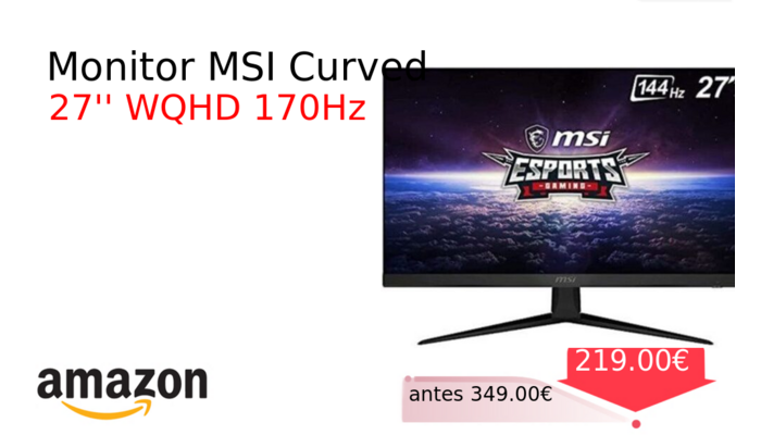 Monitor MSI Curved
