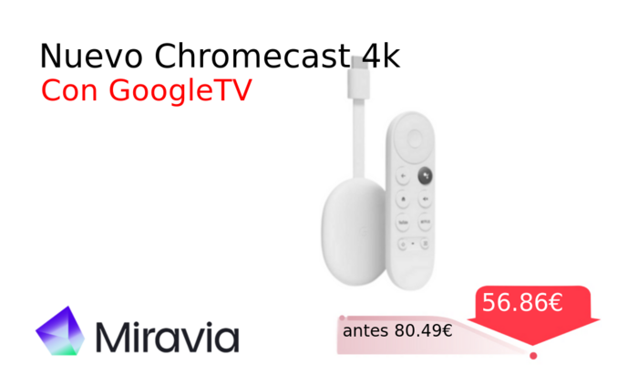 Nuevo Chromecast 4k