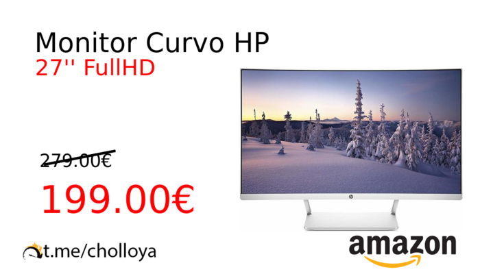 Monitor Curvo HP