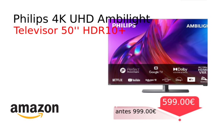 Philips 4K UHD Ambilight 