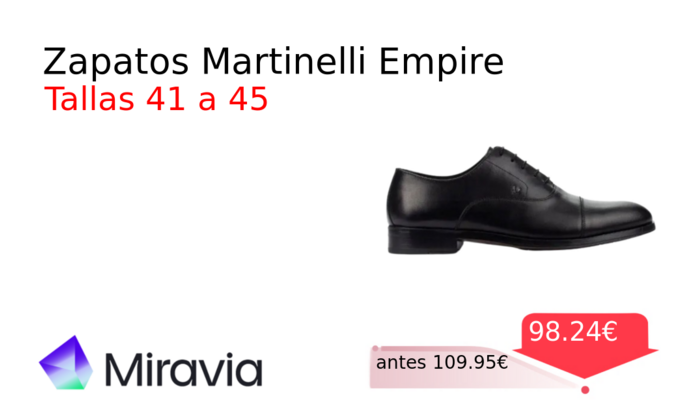 Zapatos Martinelli Empire