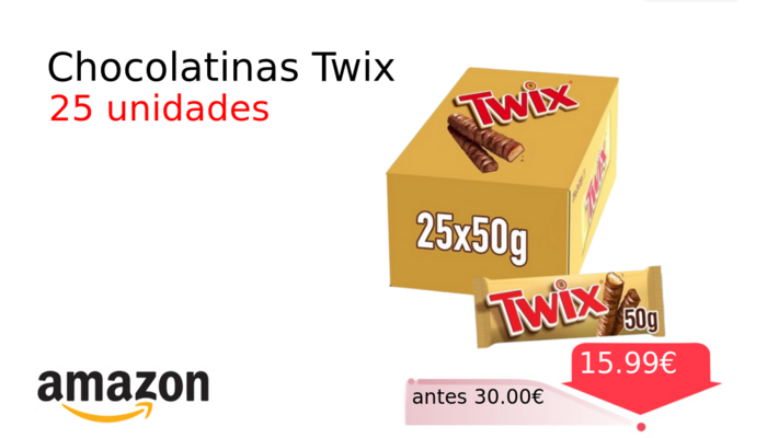 Chocolatinas Twix