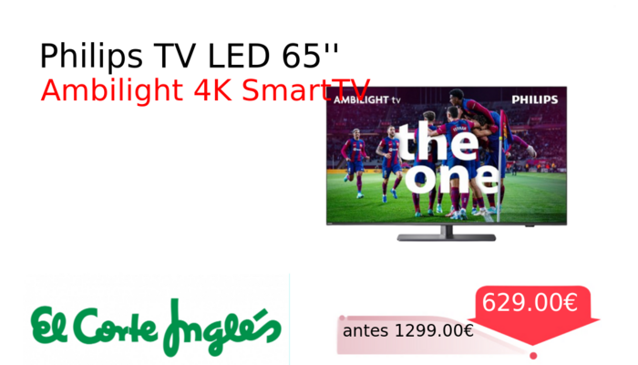 Philips TV LED 65''
