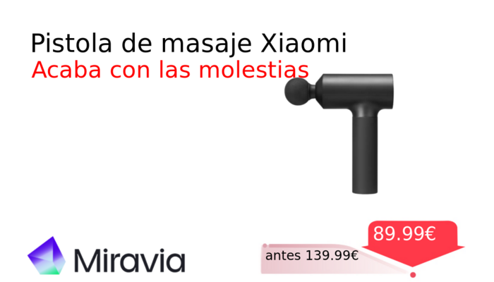 Pistola de masaje Xiaomi